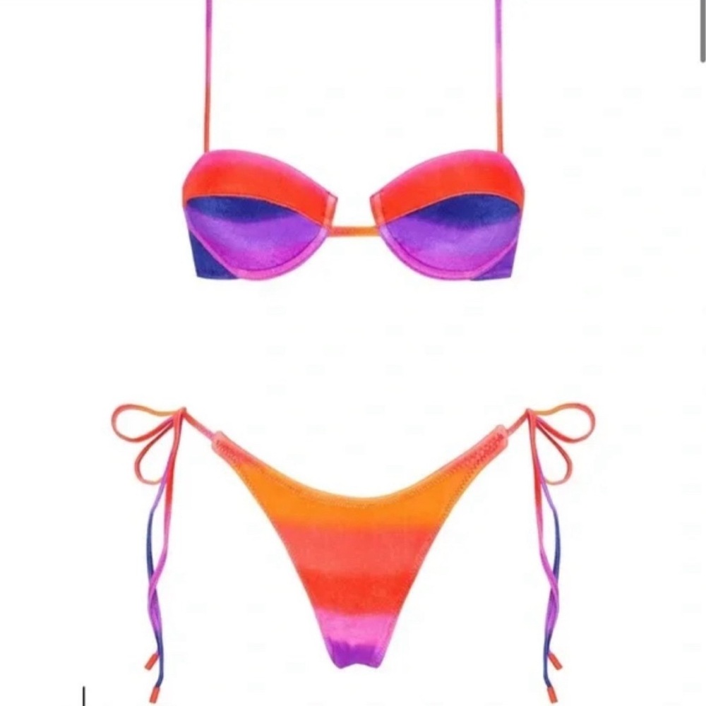 Triangl Swimwear Pink and Orange Bikini ISO PLEASE MESSAGE ME IF UR SELLING THIS